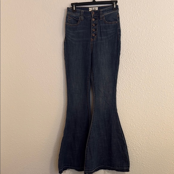 Free People Denim - Free People Indigo Flare Jeans